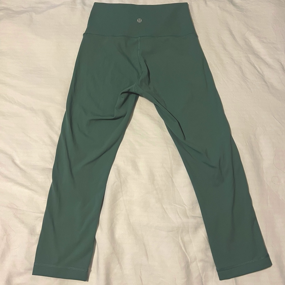 Lululemon Wunder Under Cropped High-Rise Leggings